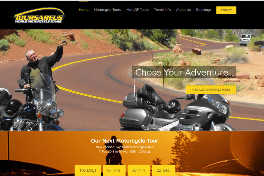 World Motorcycling tours